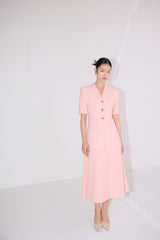 NO.24 JACKET - PINK BEIGE