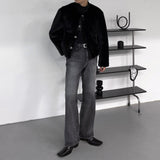MG mink puffer tweed reversible jacket (2 colors)