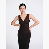 Olivia Dress in Espresso