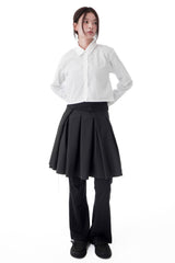 LINE BALANCE CROP SHIRT