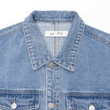 LOOSE FIT DENIM VEST code 21013