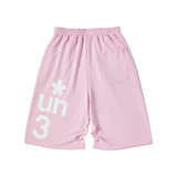 Untitled Symbol Bermuda Shorts Pink