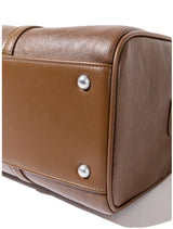 13DE MARZO Pilot Bear Travel Bag Smal Brown