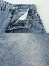 New Bermuda Wide Denim Shorts (4color)