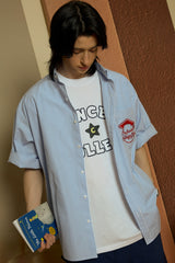 Concept College ハンドロゴホワイトショートスリーブTシャツ [Unisex]