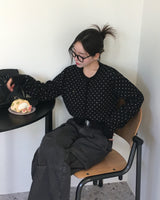 [ORIGINAL] Poky Dot Knit Cardigan