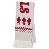 TROLLS JACQUARD KNIT MUFFLER - IVORY