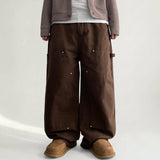 Curz Rivet Carpenter Cotton Wide Pants