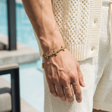 Starlit Cross Bracelet