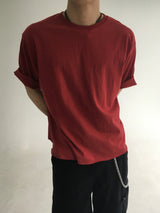 crop cut off short sleeve(4colors)