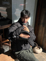 Winter Glove-Hood Puffer Jacket (3 Colors)