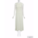 Long knit dress