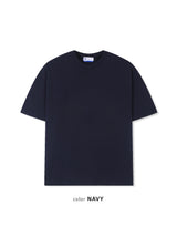 [1+1] ヘビークロッププレーン半袖Tシャツ