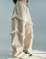 WESTERN COWBOY FRINGE PANTS🤎 - 3 COLORS