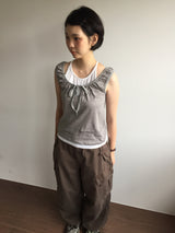 Fine stripe ribbon nasi  (2color)