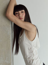 Backless Strap Top_White