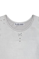 DNA Logo Piercing Top (silver)