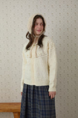SUGAR POMPOM RIBBON CARDIGAN
