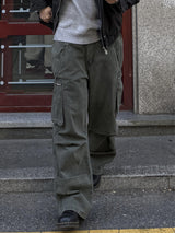 Pigment back banding work pants