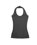 Blend Waffle Layered Halter Sweatshirt