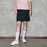Stripe String Skirt Navy