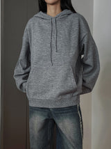 Ber Oversized Knitwear Hoodie