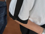 ASCLO Era Bicolor Collar Short Sleeve T (2color)