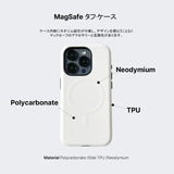 ハートパターンブルーマグセーフタフケース