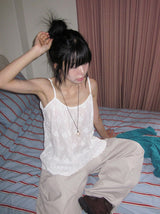 Feisha Lace Sleeveless Blouse
