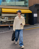 ブランククロップカラーTシャツ