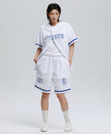 GOTHIC SYMBOL BASEBALL JERSEY SHORTS_WH