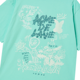 25SS エイリアンユニバースショートスリーブTシャツ エメラルドグリーン
