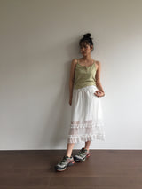 Terrine frill skirt (2color)