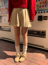 [MADE] Peto Pintuck Mini Skirt