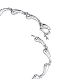 DEW SILVER CHAIN NECKLACE