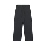 [ULKIN] Seersucker Wide Slacks_Charcoal