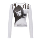 Mono Photo Graphic Slim Tee 232514013
