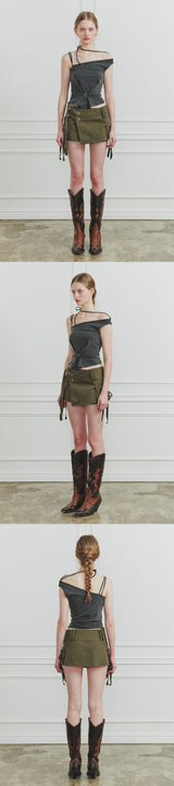 RUBY HOOK TOP charcoal