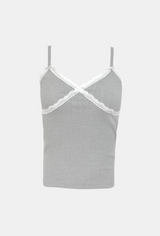 Crescent Frill Sleeveless Top