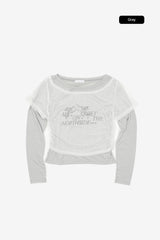 ノエンメッシュラップTシャツ
