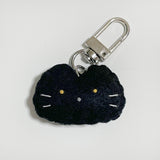 [MADE] Meow Black Cat Key ring