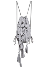 FLUTTER GYM SACK . GRAY