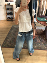 Pocket Washing Denim