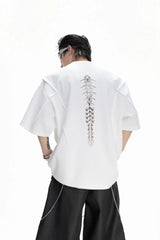 メタルスピンパデッドTシャツ