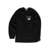 JUST REACH LONG SLEEVE T-SHIRT(BLACK)