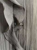 Cascade ruffle blouse