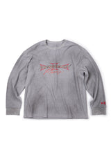RACING PHENOMENON WAFFLE L/S TEE (GRAY)