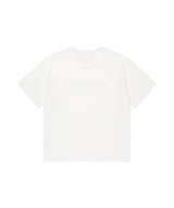 カモ ベーシック ロゴ クロップ Tシャツ ホワイト
