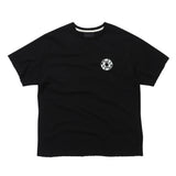 EEERRR Record artwork damage washing T-shirt (Black)