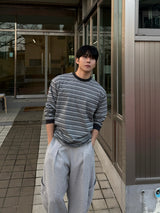 ウォッシュドロングスリーブTシャツ